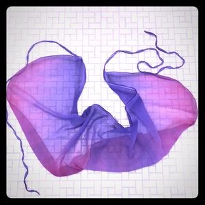 Watercolor Wrap Skirt